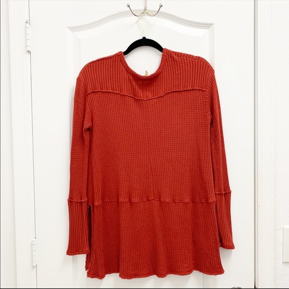 Free People Sunset Park Thermal Pullover - Picture 3 of 6